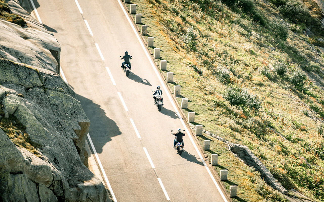 BikeXperts zusammen unterwegs auf dem Grimsel